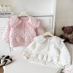 Áo khoác phao 2 màu trần bông BG A1160