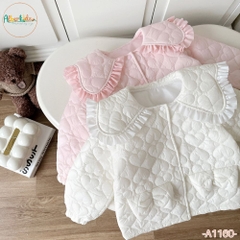 Áo khoác phao 2 màu trần bông BG A1160