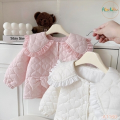 Áo khoác phao 2 màu trần bông BG A1160