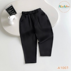 Quần dài bé trai baggy 2 cúc A1007