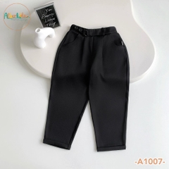 Quần dài bé trai baggy 2 cúc A1007