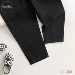 Quần dài bé trai kaki đen A1008