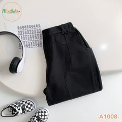 Quần dài bé trai kaki đen A1008
