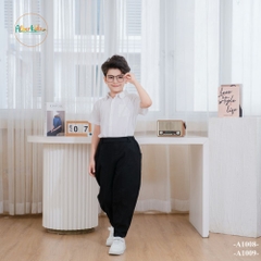 Quần dài bé trai kaki đen A1008