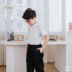 Quần dài bé trai kaki đen A1008