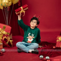 Áo nỉ noel cho bé trai, bé gái AG0141