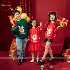 Áo nỉ noel cho bé trai, bé gái AG0141