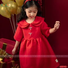 Váy bé gái cổ cánh sen AG0142