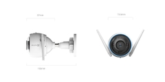 Camera Wifi Ngoài Trời EZVIZ H3 3K (5MP)