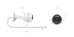 Camera Wifi Ngoài Trời EZVIZ C3W Color Night Vision (2MP)