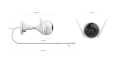 Camera Wifi Ngoài Trời EZVIZ C3X (2MP)
