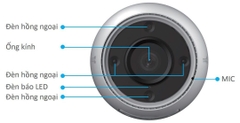 Camera Wifi Ngoài Trời EZVIZ H3c Color (2MP)
