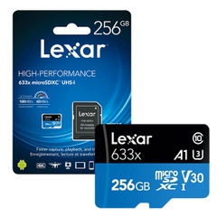 Thẻ Nhớ LEXAR 256GB Class 10 (Chính Hãng)