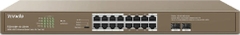 Switch TENDA TEG1118P-16-250W (16 Gigabit PoE Port - 2 SFP Port)