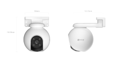 Camera Wifi Ngoài Trời EZVIZ H8 Pro 3K (5MP)