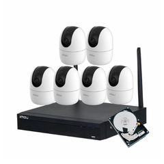 (IMOU) Bộ Kit 6 Camera Xoay Trong Nhà (2MP)