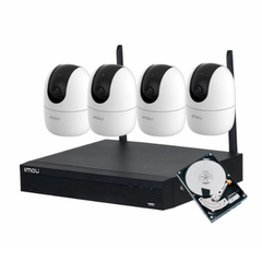 (IMOU) Bộ Kit 4 Camera Xoay Trong Nhà (2MP)