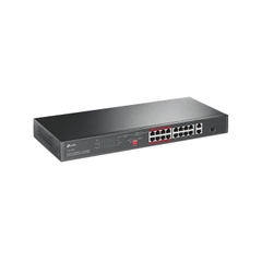 Switch TP-LINK TL-SL1218P (16 PoE+ Port - 2 Gigabit Port - 1 SFP Port)