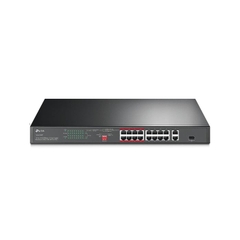 Switch TP-LINK TL-SL1218P (16 PoE+ Port - 2 Gigabit Port - 1 SFP Port)