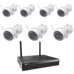 (EZVIZ) Bộ Kit 7 Camera Cố Định Ngoài Trời (2MP)