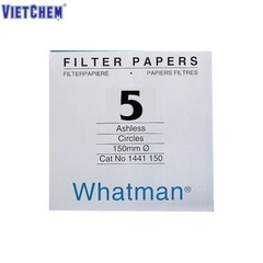 Giấy lọc định tính 5, chậm 2.5um, 25mm Whatman