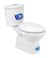 Bồn Cầu 2 Khối Dolacera xả gạt