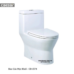 Bàn Cầu Một Khối CAESAR-CD1374