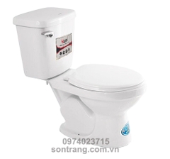 Bồn Cầu 2 Khối Thái bình xả gạt