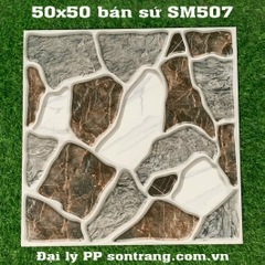 Gạch sân vườn 50x50 Bán sứ ROYAL SM507