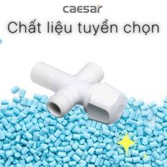 Van T Chia Nước Caesar BF427P (Ø21) Nhựa