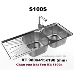 Chậu rửa bát Sơn Hà S100S