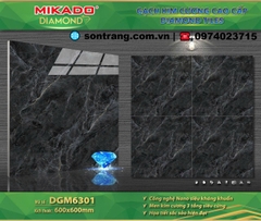 Gạch Porcelain 60x60 Mikado DGM6301 - Men Kim cương