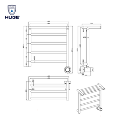 GIÀN SẤY KHĂN THÔNG MINH H-GSK25-M2