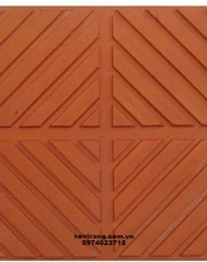 Gạch lá dừa chống trơn Giếng đáy KT 20x20