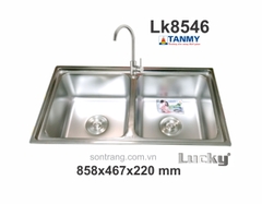 CHẬU INOX  TÂN MỸ Lucky LK8546