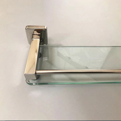 Kệ kính INOX Vuông KT 55x140cm