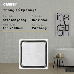 Thoát Sàn CAESAR ST1010E (Ø60)