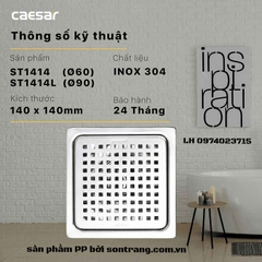 Thoát Sàn CAESAR ST1414L(Ø90)