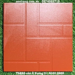 Gạch đỏ COTTO TAKAO Hình Kẻ Vuông 01.4040.0686