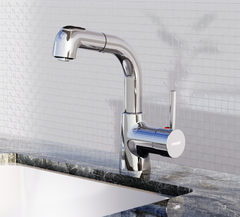 Vòi Lavabo Cao Nóng Lạnh CAESAR - B900CU