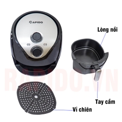 Nồi chiên không dầu Rapido RAF5.0M