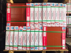 Gạch đỏ COTTO TAKAO định Hình kẻ chéo 01.4040.0586