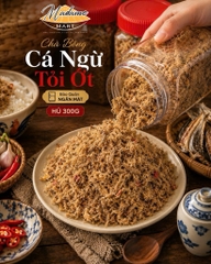 CHÀ BÔNG CÁ NGỪ TỎI ỚT