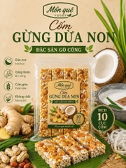 CỐM GỪNG DỪA NON