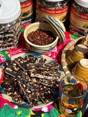 KẸO CHUỐI GỪNG ĐẬU (Hủ 500G)