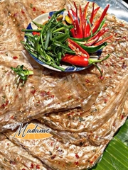 BÁNH TRÁNG DẺO HÀNH MUỐI ỚT XẤP (500G)