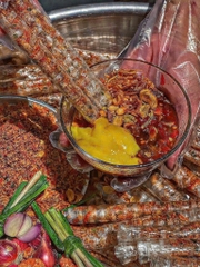 BÁNH TRÁNG ỐNG TÔM CHÁY THẬP CẨM