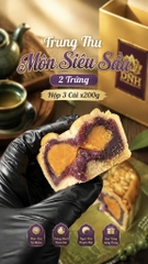TRUNG THU KHOAI MÔN SIÊU SẦU 2 TRỨNG (cái 200-220gr)