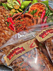BÁNH TRÁNG XÌ KE TÔM CHÁY TỎI (BigSize 350G)