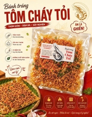 BÁNH TRÁNG TÔM CHÁY TỎI (Gói 300G)